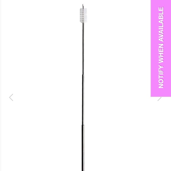 Mermaid Straw Telescopic Straw with 8mm Silicone Tip and Cleaning Brush - Picture 4 of 4